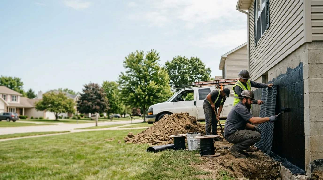 Basement Waterproofing in Sharpsville, IN near me